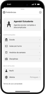 Agenda X app screenshot