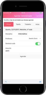Agenda1 app screenshot