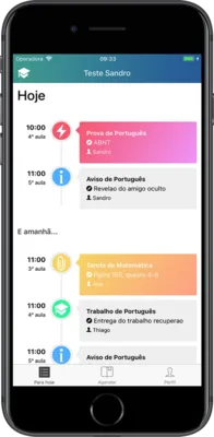 Agenda1 app screenshot