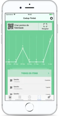 Bee Pontos app screenshot