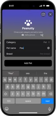 Peanutty app screenshot