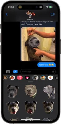Peanuty Stickers screenshot