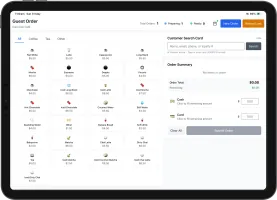 Ciao Ciao Café POS order screen