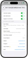 Ciao Ciao Café order on iPhone